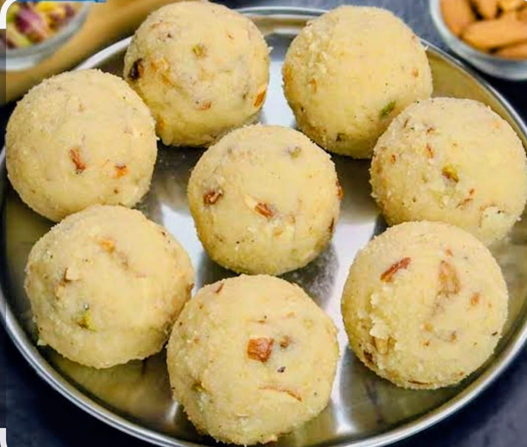 Suji Rava Laddu Suji Rava Laddu